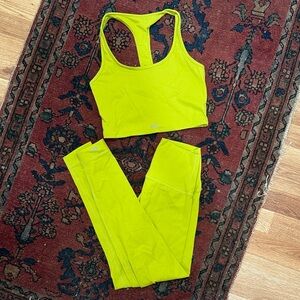 SET Active Leggings and Sports Bra